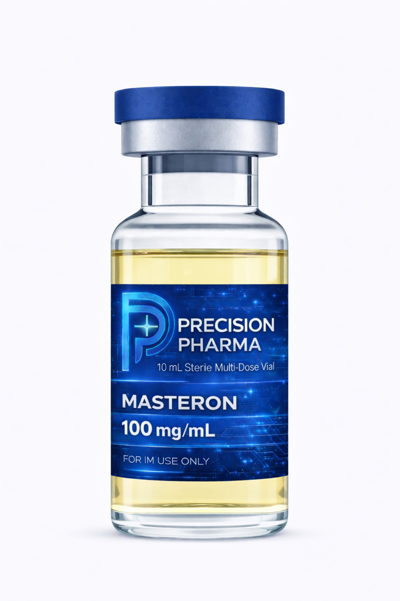 Precision Pharma Laboratories Inc vial presentation for Drostanolone Propionate 100 mg/mL